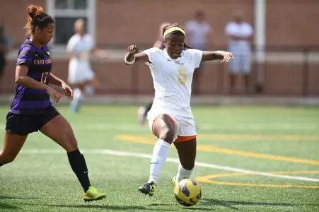 Sophomore Brittany Cooper scored her first goal of the season on Sunday.