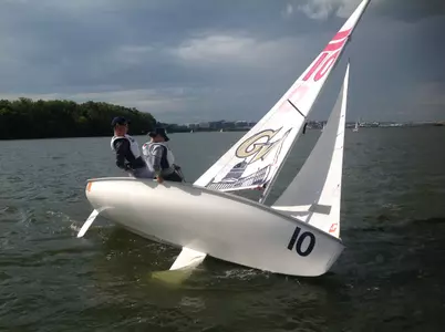 Derek Poon-Tip and Shira Golub will be among the Colonials in action this weekend.