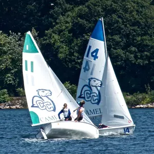 Miranda Bakos and Belle Strachan race at the Stu Nelson Trophy