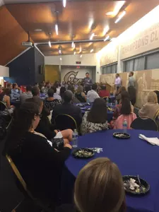 Head Coach James Winchester celebrated his squads' achievements during the 2014-15 season on Friday.