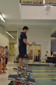 First-year head coach James Winchester held the first practice of the 2015-16 season on Wednesday.