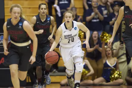 Hannah Schaible scored 14 points for the second consecutive game on Sunday.