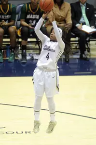 Lauren Chase had 18 points and eight assists against George Mason.