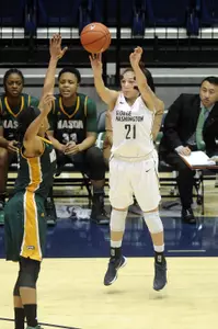 Freshman Mei-Lyn Bautista scored a career-high 11 points at Davidson.