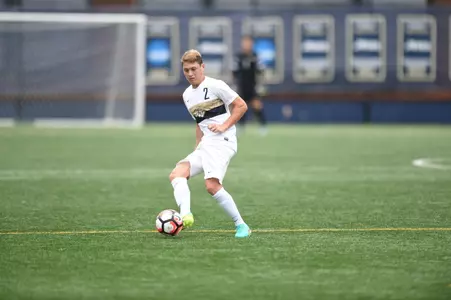 Men's Soccer Action Shot