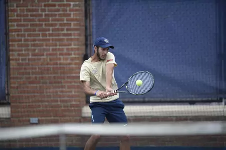 Men's Tennis Action Shot