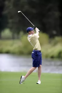 Lowe is one shot back of the lead