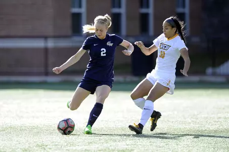 Women's Soccer Action Shot