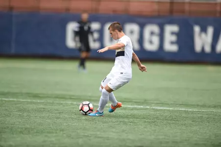 Men's Soccer Action Shot