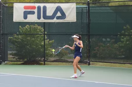 Women's Tennis Action Shot