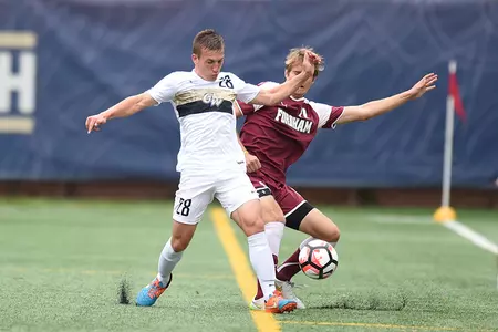 Men's Soccer action shot