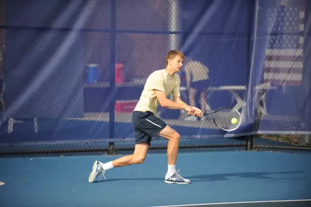 Men's Tennis Action shot