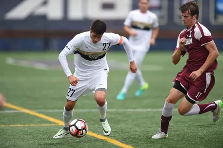 Men's Soccer Action Shot