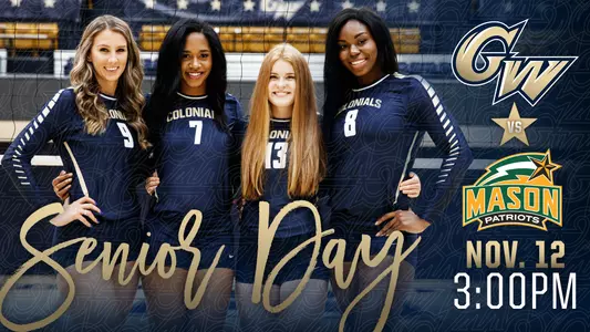 Volleyball Senior Day Graphic