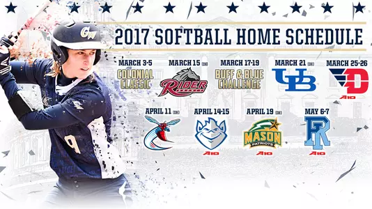 2017 Softball Home Schedule