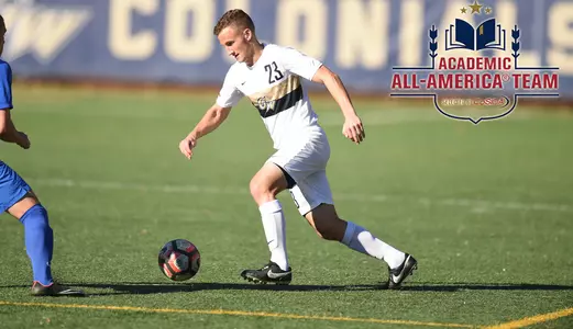 Men's Soccer Action Shot