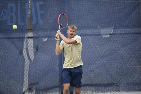 Men's Tennis Action Shot