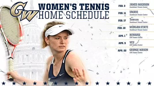 Women's Tennis Home Schedule