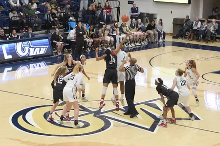Women's Basketball Action Shot