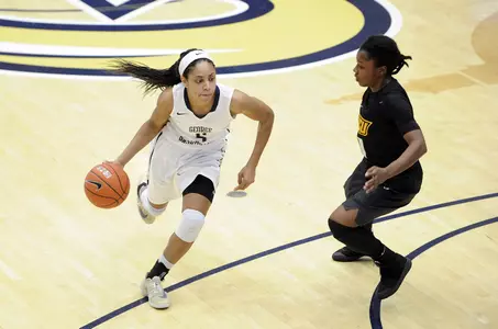 Women's Basketball Action Shot