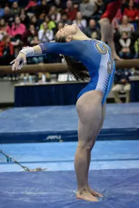 Sophomore Cami Drouin-Allaire is the top-ranked all-around performer in the EAGL entering Friday's Perfect 10 Challenge.