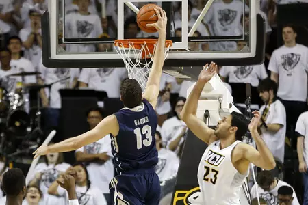 Patricio Garino led the Colonials with 21 points in Saturday's loss at St. Bonaventure.