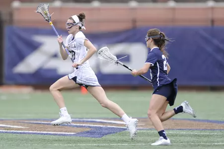 Sophomore Jocelyn Donohue notched her second hat trick of the season at Mercer.