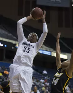 Jonquel Jones was named an ECAC All-Star for the second year in a row.