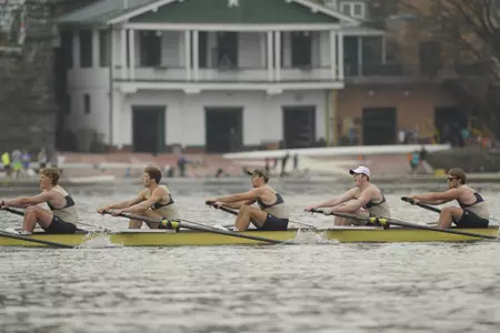 GW opens its spring racing schedule on Saturday in Ithaca, N.Y.