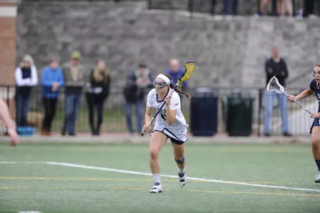 Gabbi Hull netted a hat trick against George Mason last season.