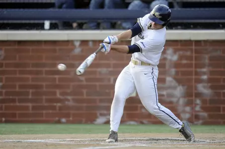 Sophomore Mark Osis collected six hits in Saturday's doubleheader.