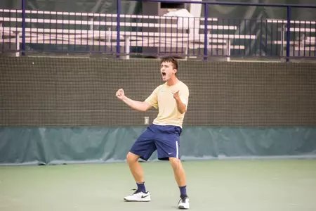 Senior Cahit Kapukiran clinched the A-10 title for the Colonials on Sunday.