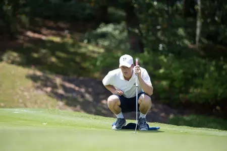 Christian Cichan is 2-over and three shots back of the lead