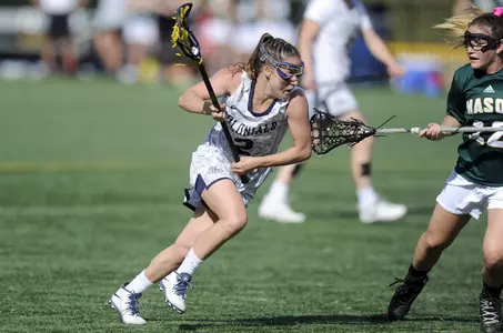 Olivia Boudreau had two points and a career-high five draw controls against Davidson.