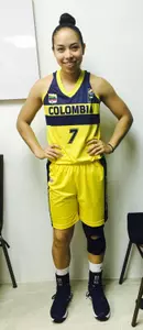 Camila Tapias Averaged 6.3 points and 1.8 rebounds per game as Colombia took bronze at the South American Championship.
