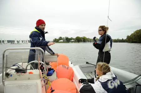 Pearce led GW to two conference championships and a 10th-place finish in the Fowle Trophy in 2015-16