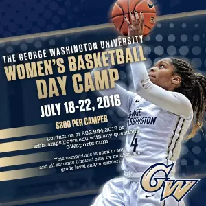 Women's Basketball Day Camp July 2016