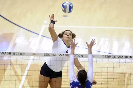 Volleyball action photo
