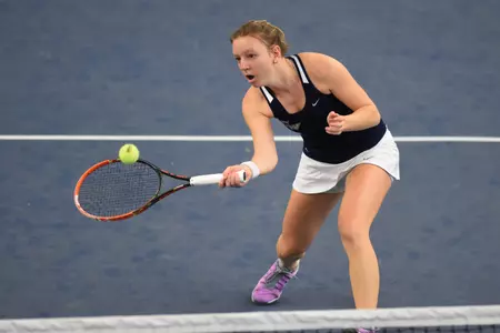 Women's Tennis Action Photo