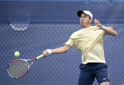 Men's Tennis Action shot