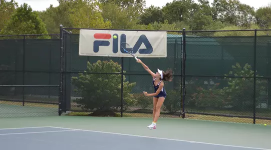 Women's Tennis Action shot
