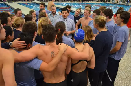Swimming and Diving Huddle