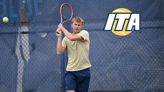 Men's Tennis Action Shot