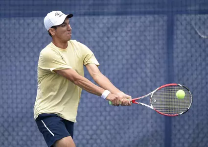 Men's Tennis Action Shot