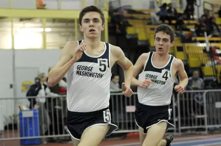 Men's Cross Country Action Shot