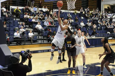 Women's Basketball Action Shot