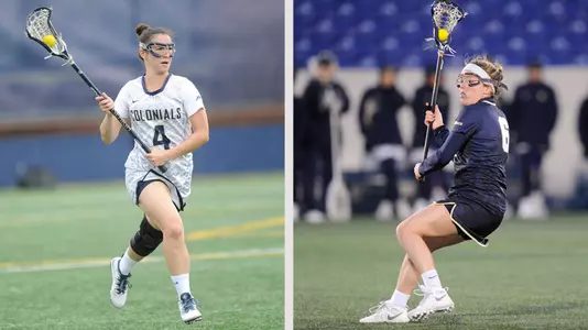 Women's Lacrosse Action Shot