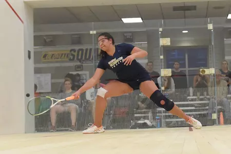 Freshman Engy El Mandouh swept at No. 2