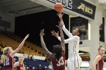Women's Basketball Action Shot