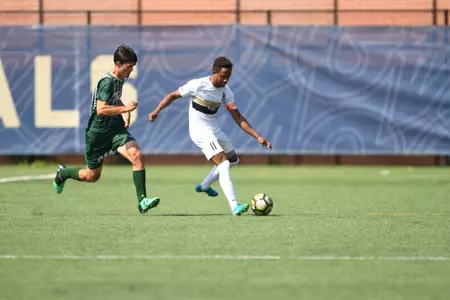 Oliver Curry posted a goal and an assist in Saturday's win at Saint Joseph's.